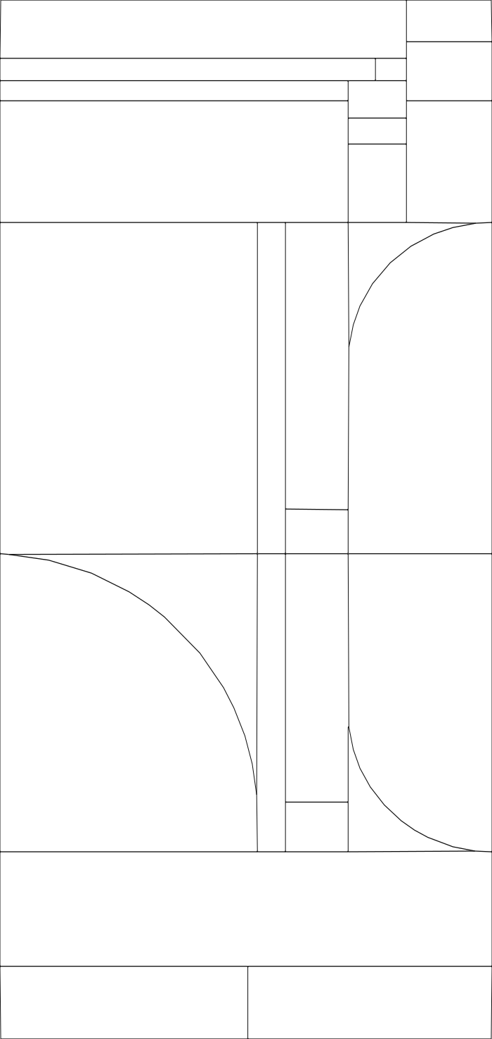 T1 Grid Glass line template