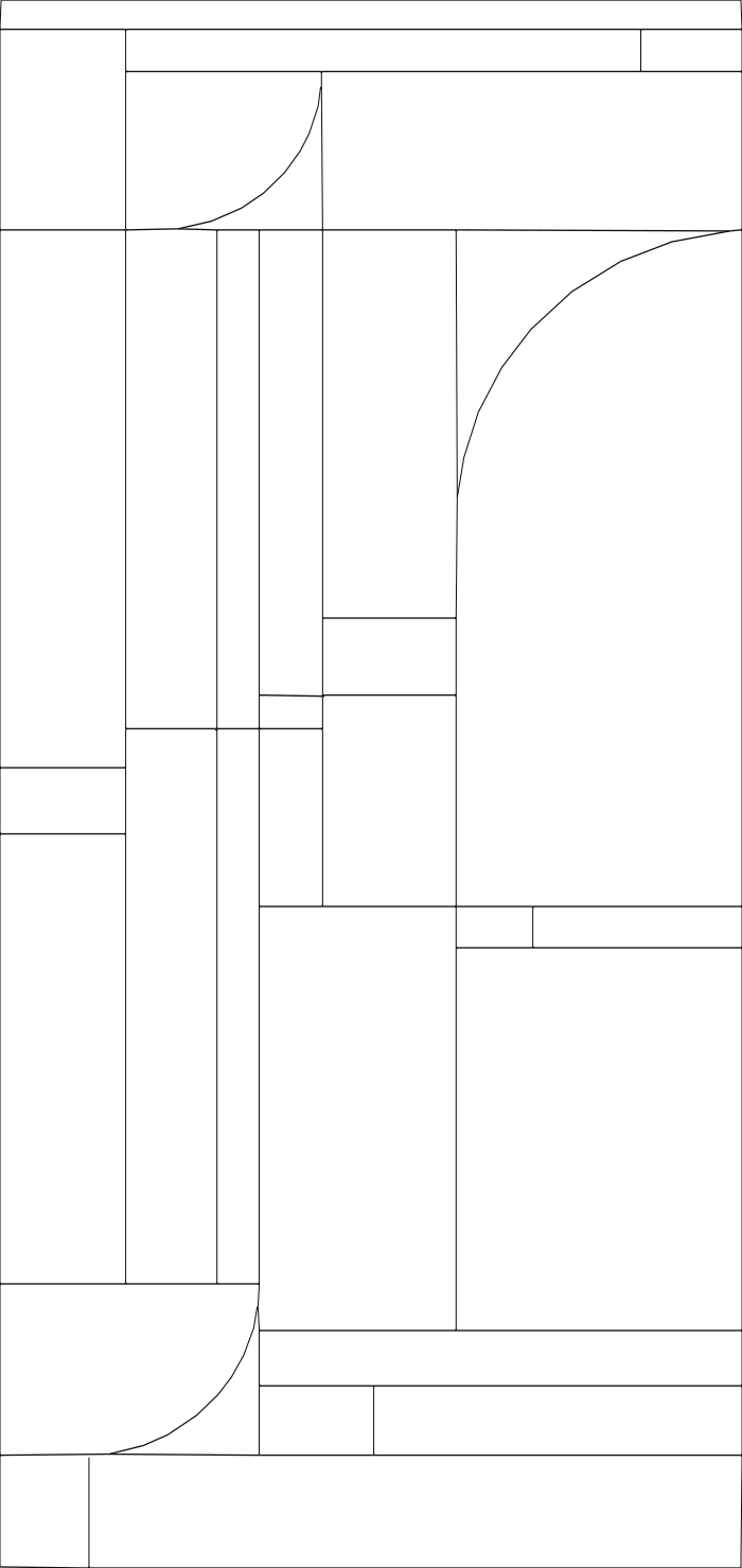 T2 Grid Glass line template